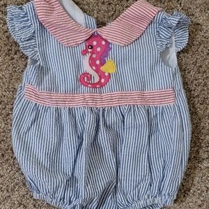 Lil Cactus 12-18M Seahorse Bubble